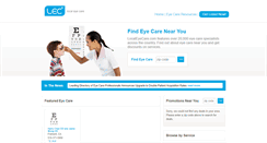 Desktop Screenshot of localeyecare.com